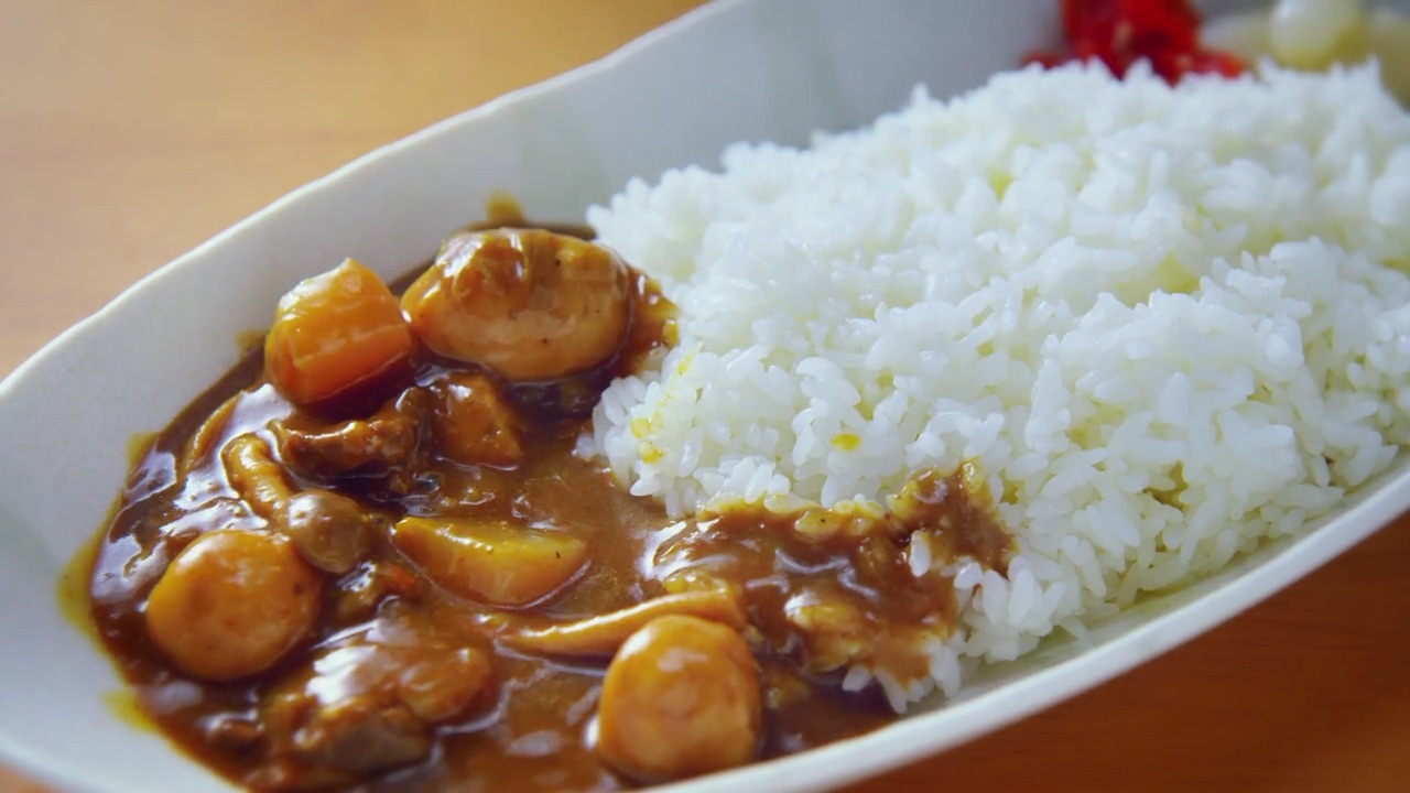 雪若丸 × カレー 27秒