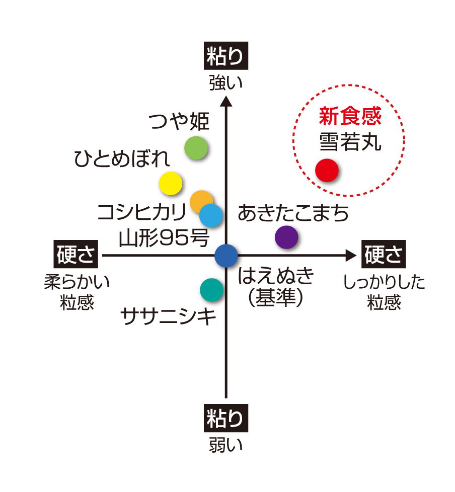 山形県産　雪若丸